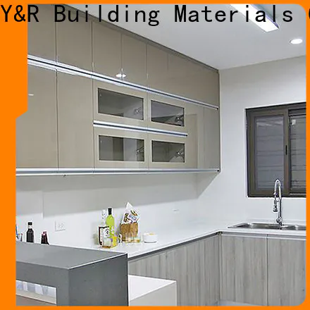 Y&r Furniture High-quality kitchen cabinet designs modern Supply