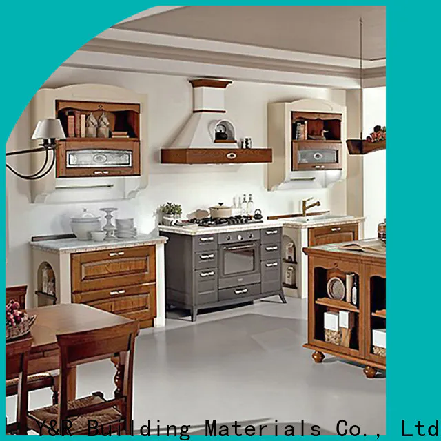 Y&r Furniture kitchen cabinet designs solid wood Suppliers