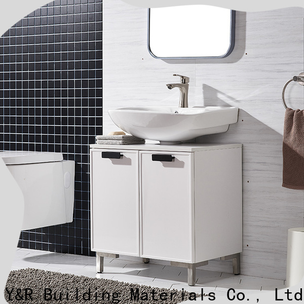 Y&r Furniture black bathroom vanity company
