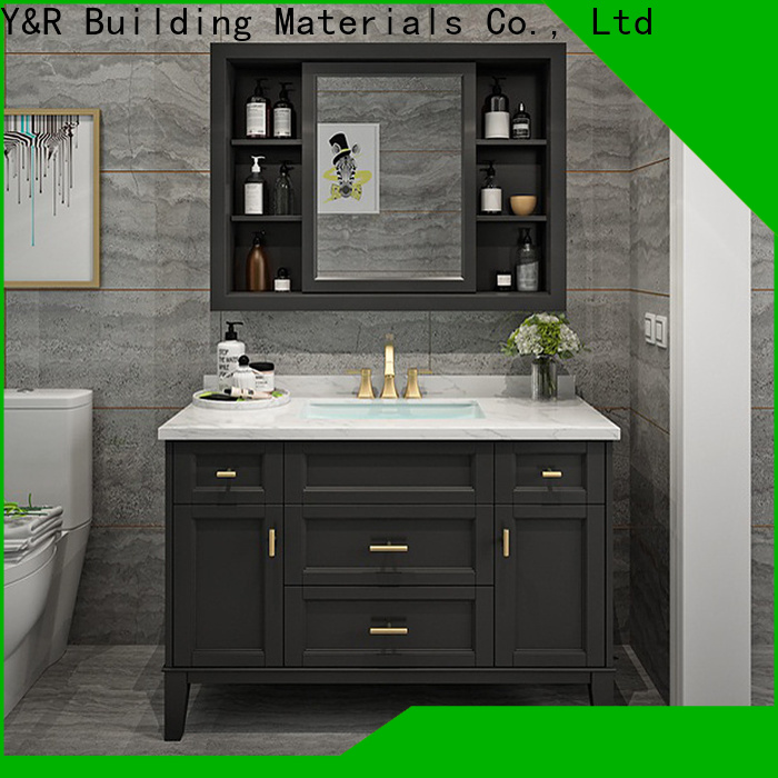 Y&r Furniture Top bathroom vanities with tops Suppliers