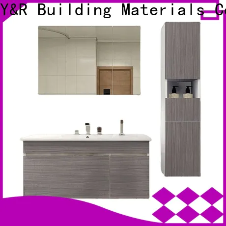 Y&r Furniture pvc mdf bathroom cabinet Suppliers