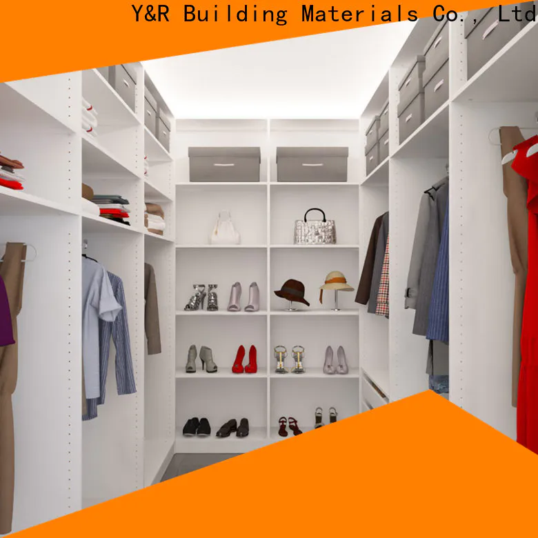 Y&r Furniture bedroom with walk in closet manufacturers