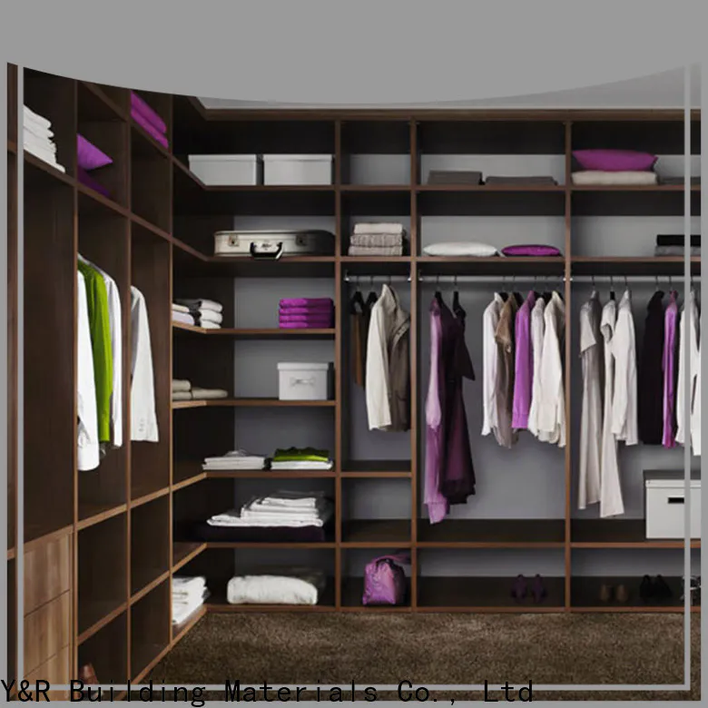 Y&r Furniture Latest walk in wardrobe closet manufacturers