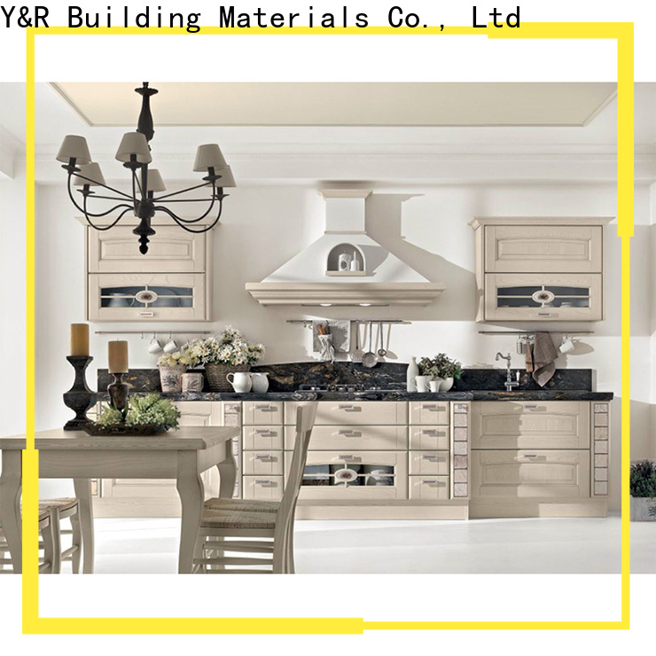 Y&r Furniture modern frameless cabinets factory