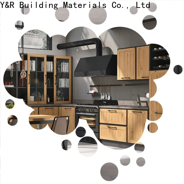 Y&r Furniture Top modern frameless cabinets factory