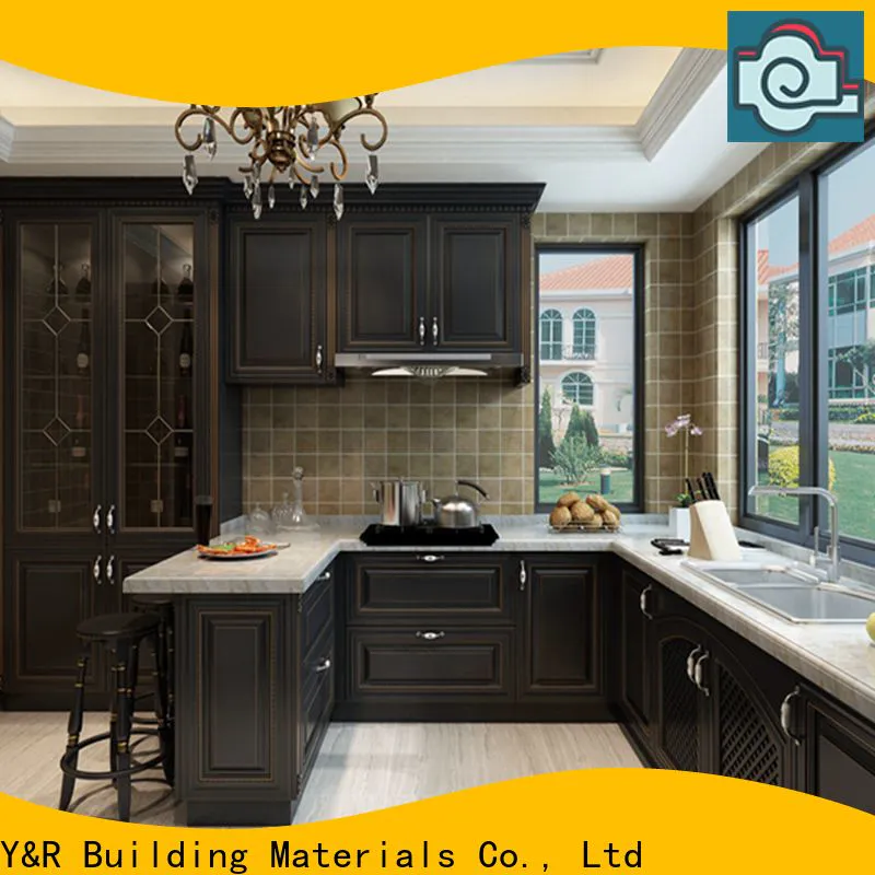 Latest contemporary kitchen cabinets factory