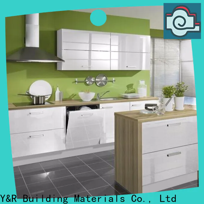 High-quality modern lacquer kitchen cabinets Supply