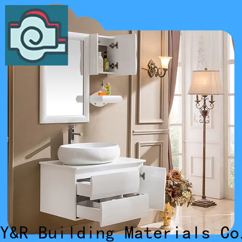 China pvc bathroom cabinet with mirror Suppliers